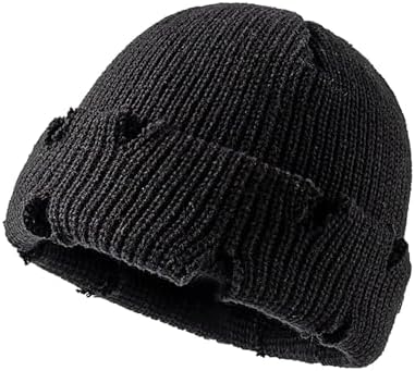 TOP HEADWEAR Black Crochet Knit Beanie Skull Cap Hat at Amazon
